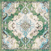 Safavieh Madison MAD484Y Green / Light Blue Area Rug Square