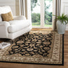 Safavieh Majesty MAJ4672 Black / Cream Area Rug Room Scene Feature