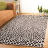 Safavieh Manhattan MAN475H Charcoal / Ivory Area Rug Room Scene Feature