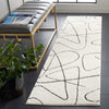 Safavieh Melody MEL120 Ivory / Black Area Rug Room Scene Feature