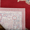 Safavieh Merlot MER312Q Red/Aqua Area Rug Backing