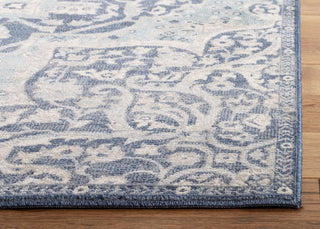 Safavieh Merlot MER313N Navy/Aqua Area Rug Detail