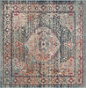 Safavieh Merlot MER314N Navy/Aqua Area Rug Square