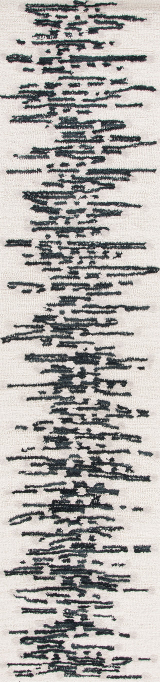 Safavieh Metro MET175Z Black / Ivory Area Rug Runner