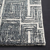 Safavieh Metro MET177Z Black / Ivory Area Rug Detail