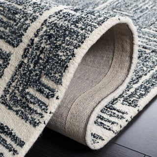 Safavieh Metro MET177Z Black / Ivory Area Rug Detail