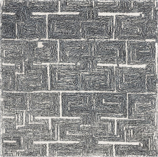 Safavieh Metro MET177Z Black / Ivory Area Rug Square