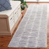 Safavieh Metro MET182G Silver / Grey Area Rug Room Scene Feature