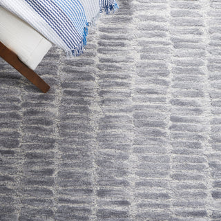 Safavieh Metro MET182G Silver / Grey Area Rug Detail