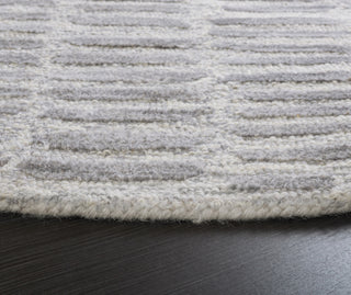 Safavieh Metro MET182G Silver / Grey Area Rug Detail
