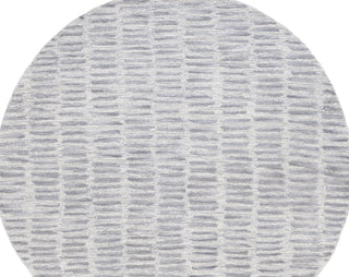 Safavieh Metro MET182G Silver / Grey Area Rug Round