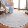 Safavieh Metro MET183F Grey / Ivory Area Rug Room Scene Feature
