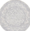 Safavieh Metro MET183F Grey / Ivory Area Rug Round