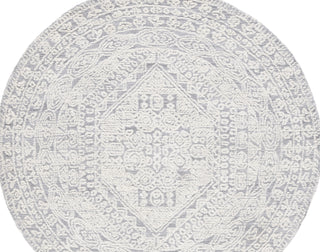 Safavieh Metro MET184F Grey / Ivory Area Rug Round