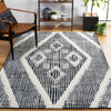 Safavieh Metro MET185Z Black / Ivory Area Rug Room Scene