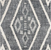 Safavieh Metro MET185Z Black / Ivory Area Rug Square