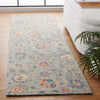 Safavieh Metro MET225M Blue / Ivory Area Rug Room Scene Feature