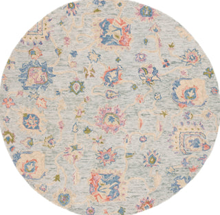 Safavieh Metro MET225M Blue / Ivory Area Rug Round
