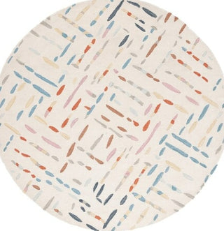 Safavieh Metro MET252A Ivory / Blue Area Rug Round