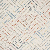 Safavieh Metro MET252A Ivory / Blue Area Rug Square