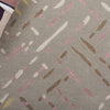 Safavieh Metro MET252E Taupe / Pink Area Rug Detail