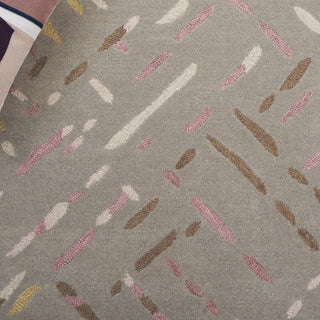 Safavieh Metro MET252E Taupe / Pink Area Rug Detail