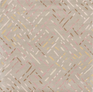 Safavieh Metro MET252E Taupe / Pink Area Rug Square