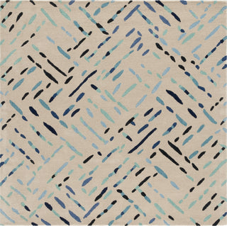 Safavieh Metro MET252M Grey / Blue Area Rug Square