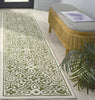 Safavieh Metro MET256Y Green / Ivory Area Rug Room Scene Feature