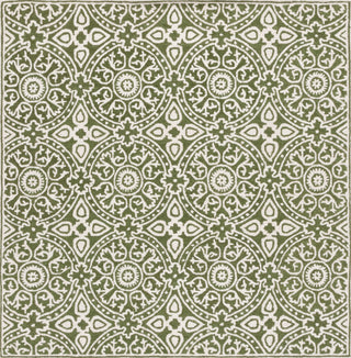 Safavieh Metro MET256Y Green / Ivory Area Rug Square