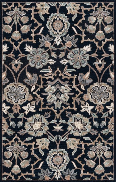 Safavieh Metro MET325Z Black / Beige Area Rug main image