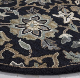 Safavieh Metro MET325Z Black / Beige Area Rug Detail