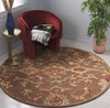 Safavieh Metro MET327T Dark Brown / Beige Area Rug Room Scene Feature