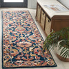 Safavieh Metro MET328N Navy / Red Area Rug Room Scene Feature