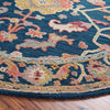 Safavieh Metro MET328N Navy / Red Area Rug Detail