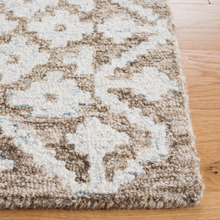 Safavieh Metro MET357W Beige / Sage Area Rug Detail