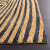Safavieh Metro MET358Z Black / Gold Area Rug Detail