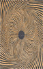 Safavieh Metro MET358Z Black / Gold Area Rug Main