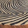 Safavieh Metro MET358Z Black / Gold Area Rug Detail