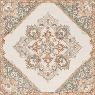 Safavieh Metro MET375A Ivory / Grey Area Rug Square