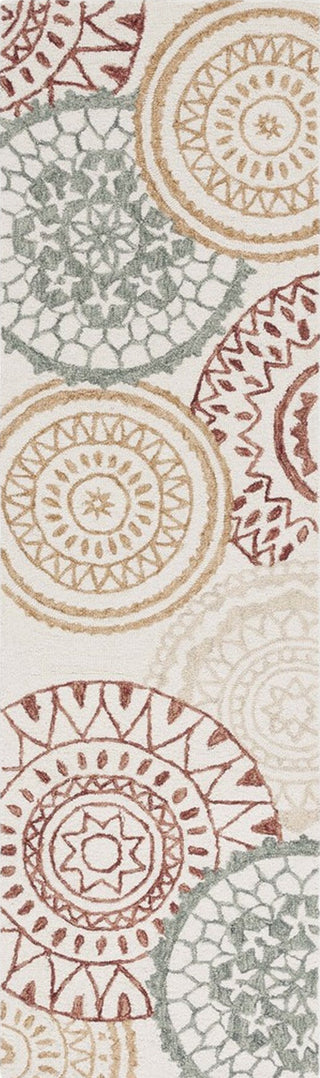 Safavieh Metro MET376A Ivory / Grey Area Rug Runner