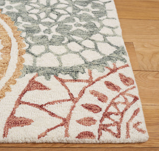 Safavieh Metro MET376A Ivory / Grey Area Rug Detail