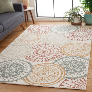 Safavieh Metro MET376A Ivory / Grey Area Rug Room Scene