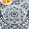 Safavieh Metro MET377M Blue / Ivory Area Rug Detail