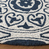 Safavieh Metro MET377M Blue / Ivory Area Rug Detail