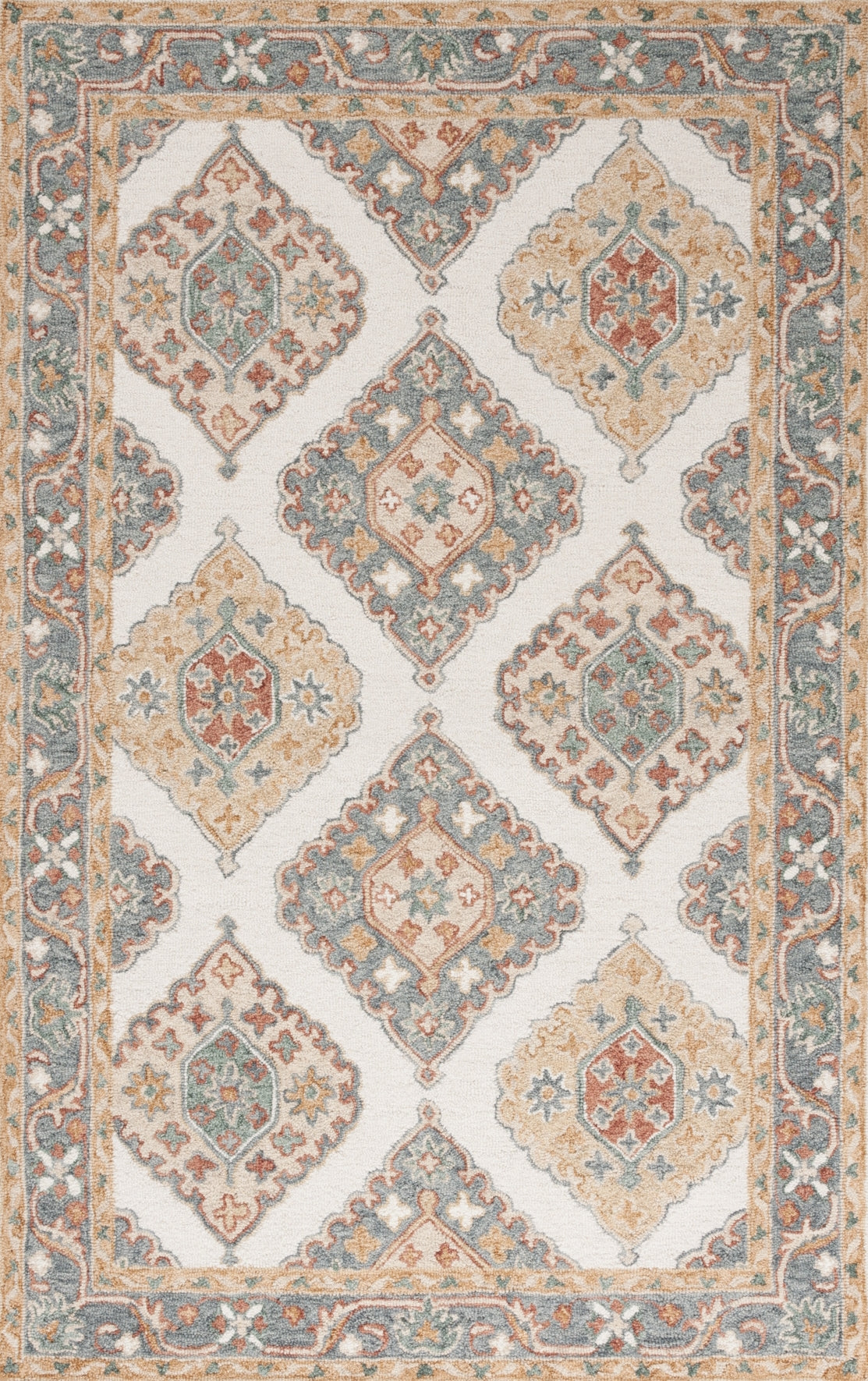 Safavieh Metro MET378A Ivory / Grey Area Rug main image