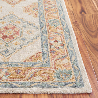 Safavieh Metro MET378B Beige / Rust Area Rug Detail