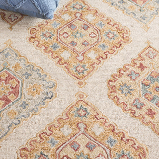 Safavieh Metro MET378B Beige / Rust Area Rug Detail