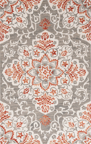 Safavieh Metro MET379F Grey / Rust Area Rug main image