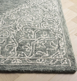 Safavieh Metro MET381Y Green / Ivory Area Rug Detail